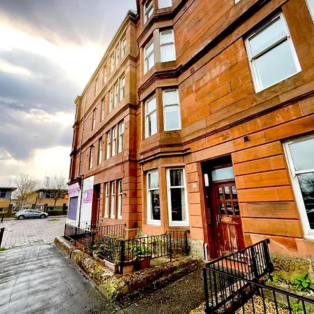 Апартаменты Chic Retreat In Ibrox Глазго Экстерьер фото